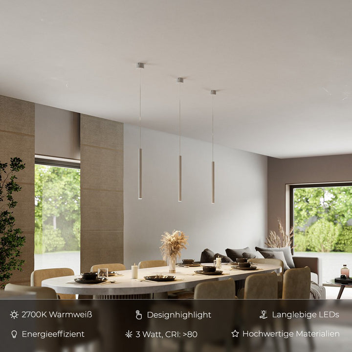 Cirrus - Suspension Minimaliste Éclatante